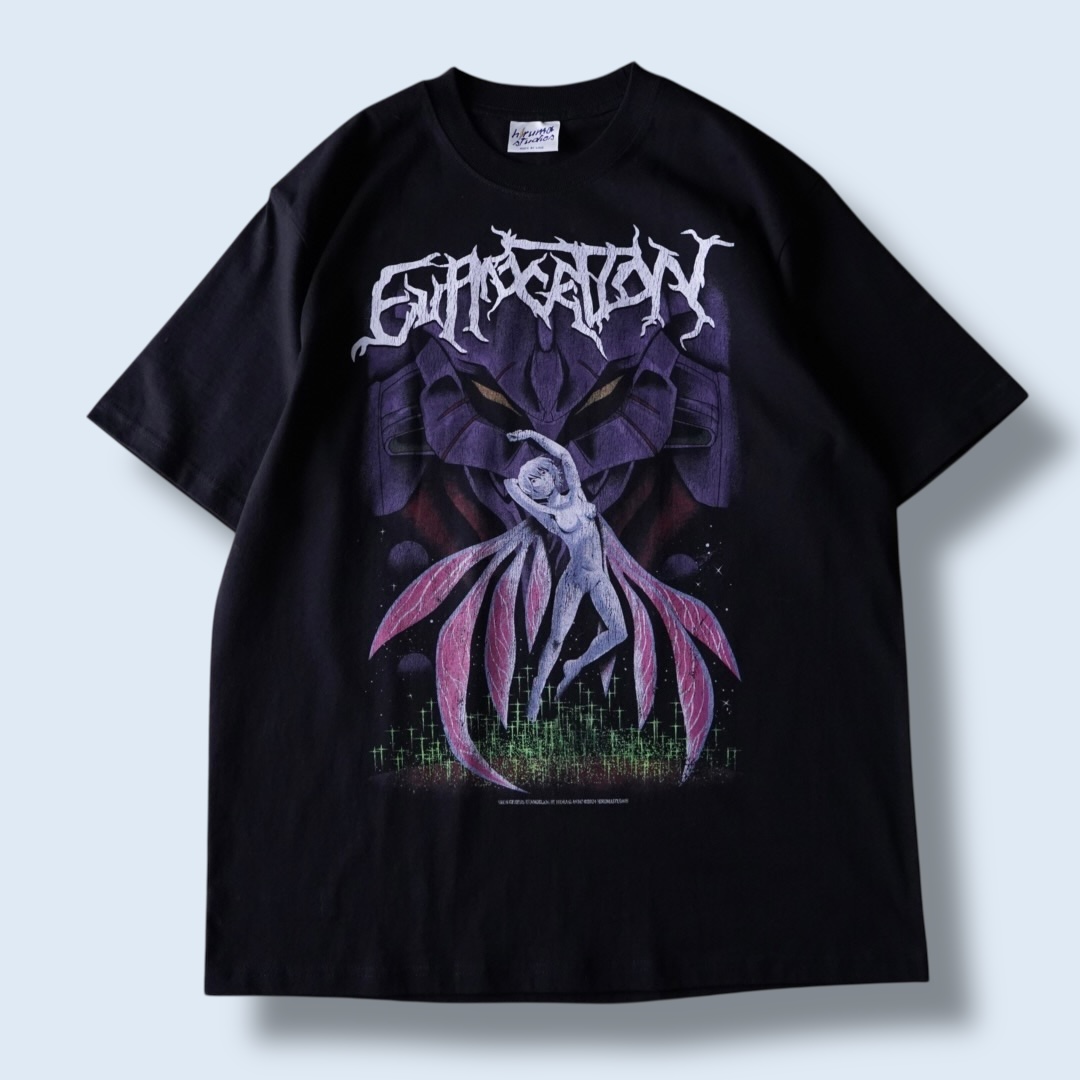 "レイ×初号機×リリスと名場面 / エヴァンゲリオン" double side print tee