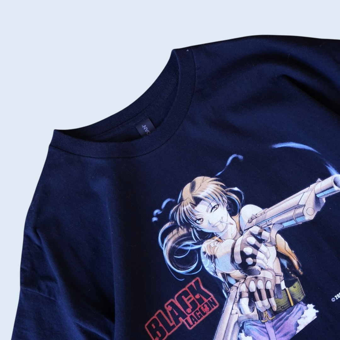 "レヴィのピン / BLACK LAGOON" print tee