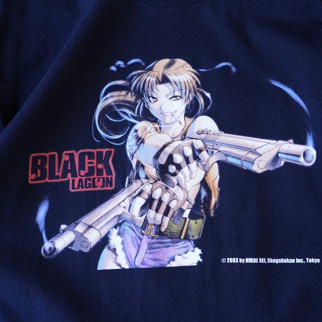 "レヴィのピン / BLACK LAGOON" print tee
