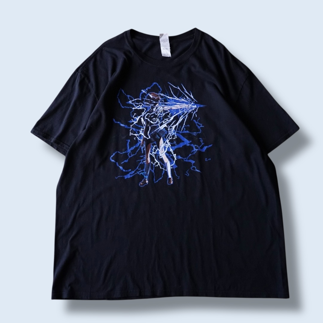 "御坂美琴ビリビリブート / とある科学の超電磁砲" print tee