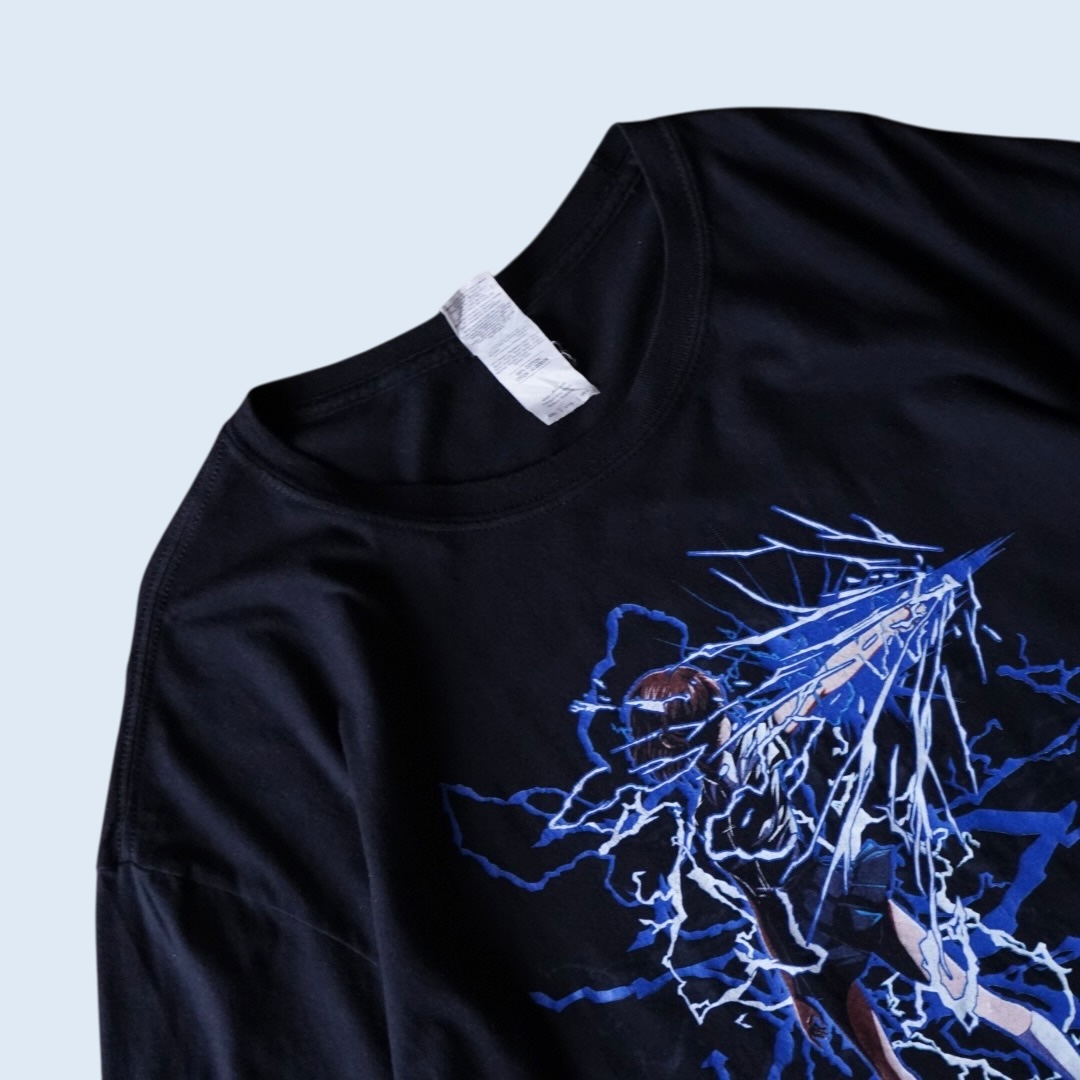 "御坂美琴ビリビリブート / とある科学の超電磁砲" print tee