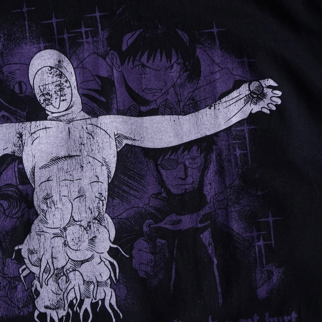 "レイ×初号機×リリスと名場面 / エヴァンゲリオン" double side print tee