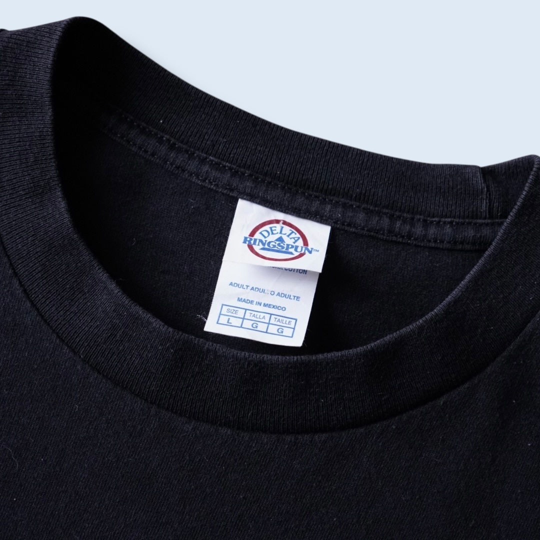 "黄昏の鳴のピン / Another" print tee