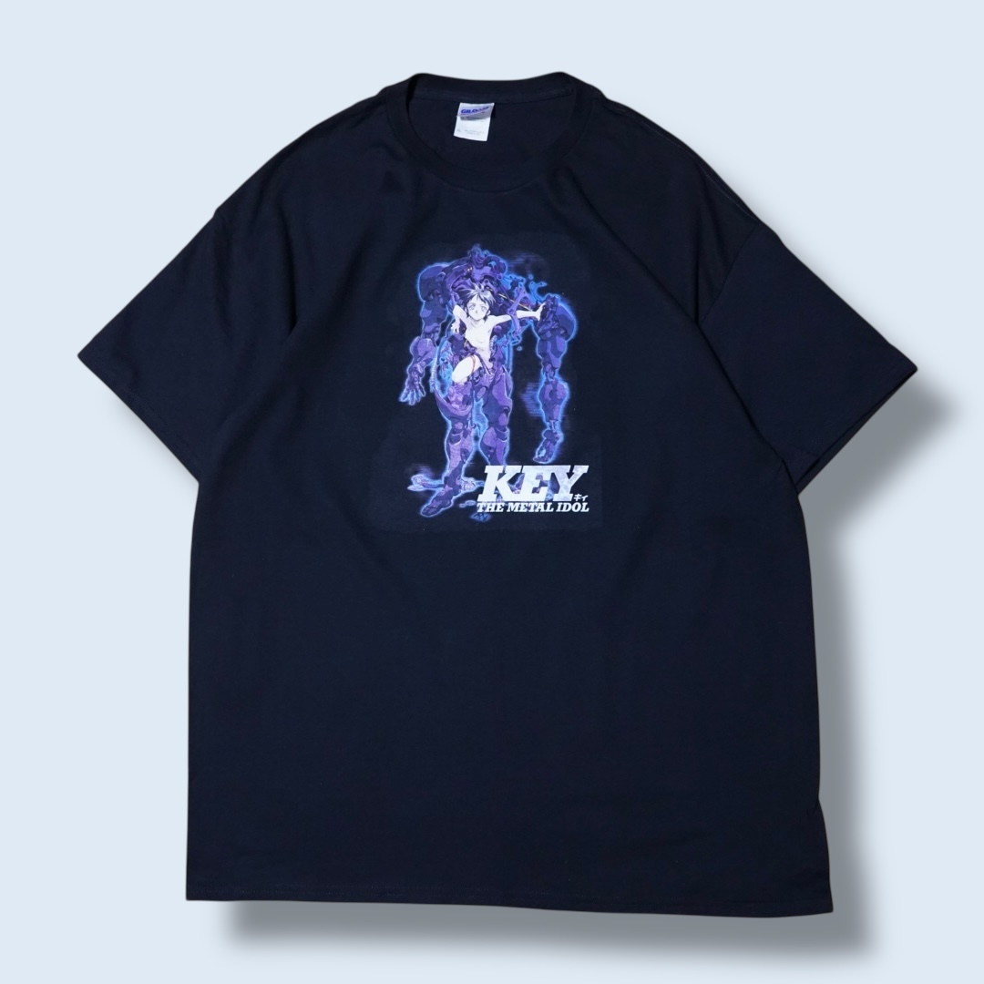 “キィのピン / KEY THE METAL IDOL” print tee