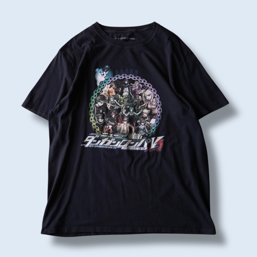 "主要キャラ集合公式タッチグラ / ダンガンロンパ" official print tee