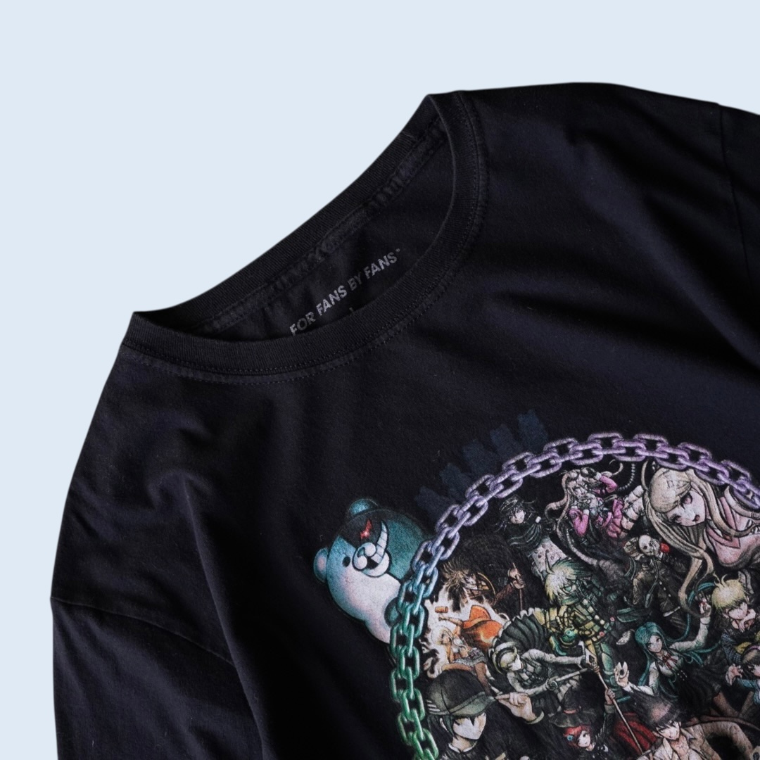 "主要キャラ集合公式タッチグラ / ダンガンロンパ" official print tee