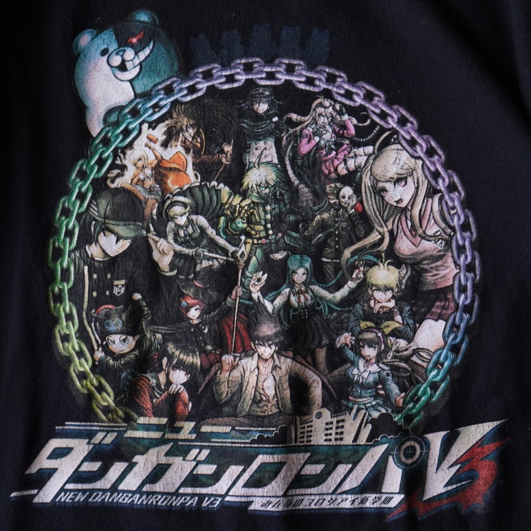 "主要キャラ集合公式タッチグラ / ダンガンロンパ" official print tee