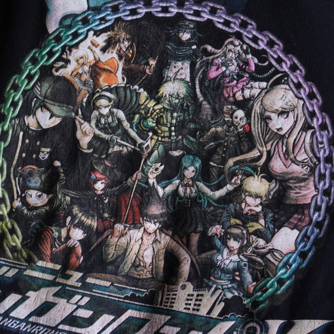 "主要キャラ集合公式タッチグラ / ダンガンロンパ" official print tee