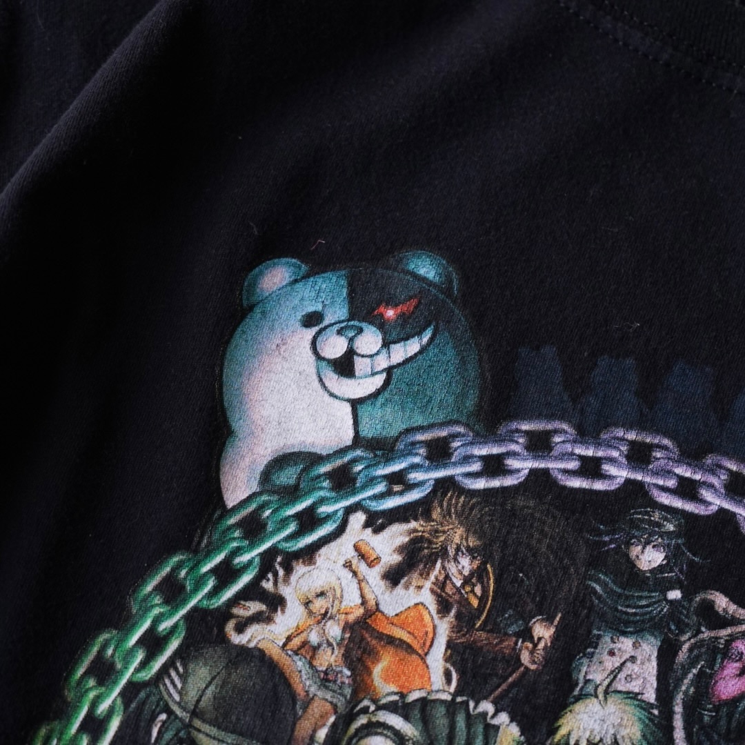 "主要キャラ集合公式タッチグラ / ダンガンロンパ" official print tee