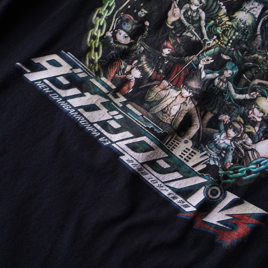 "主要キャラ集合公式タッチグラ / ダンガンロンパ" official print tee