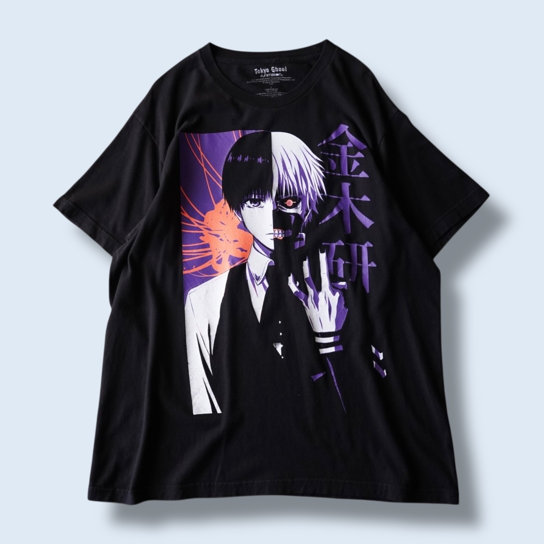 "黒白カネキ好配色 / 東京喰種" official print tee