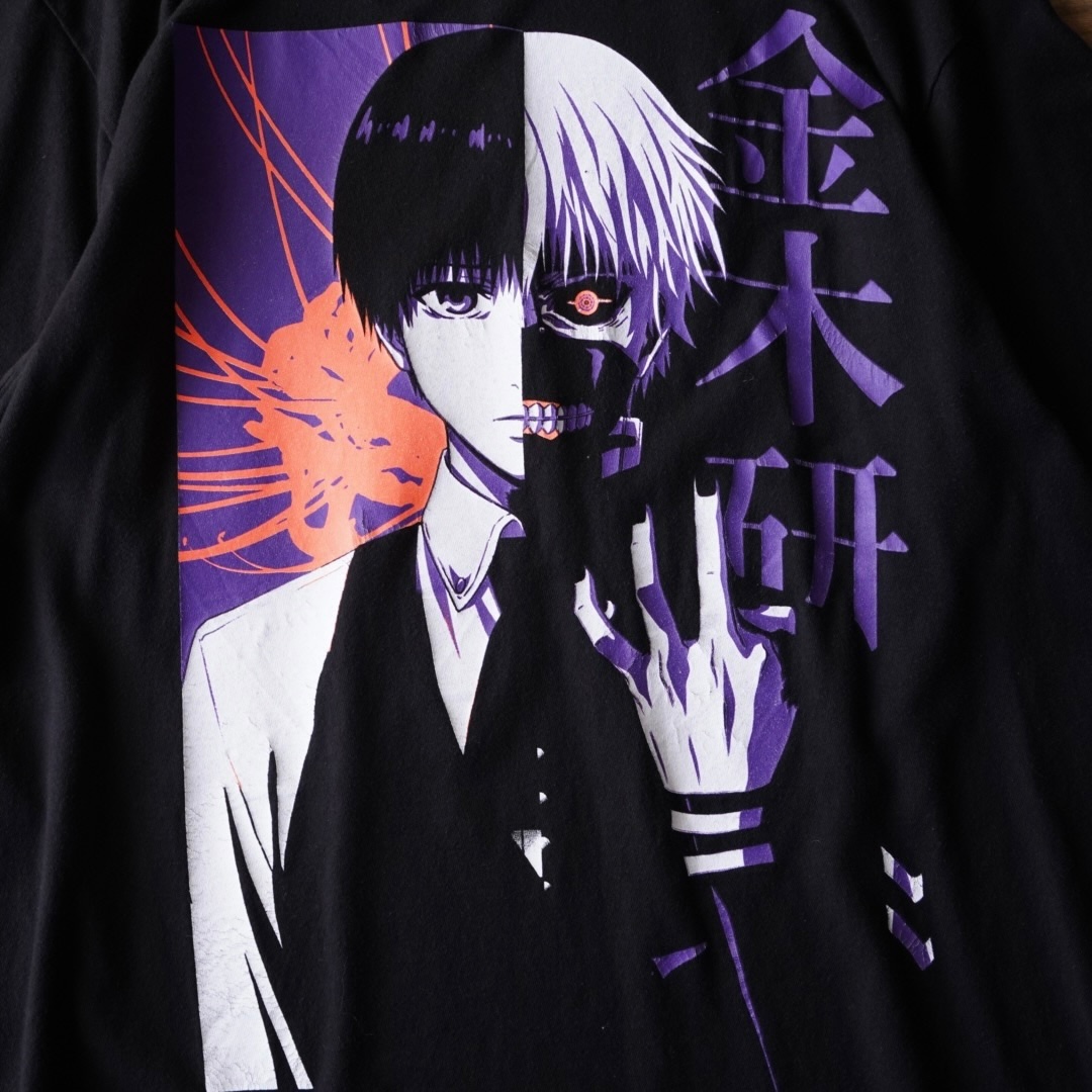 "黒白カネキ好配色 / 東京喰種" official print tee