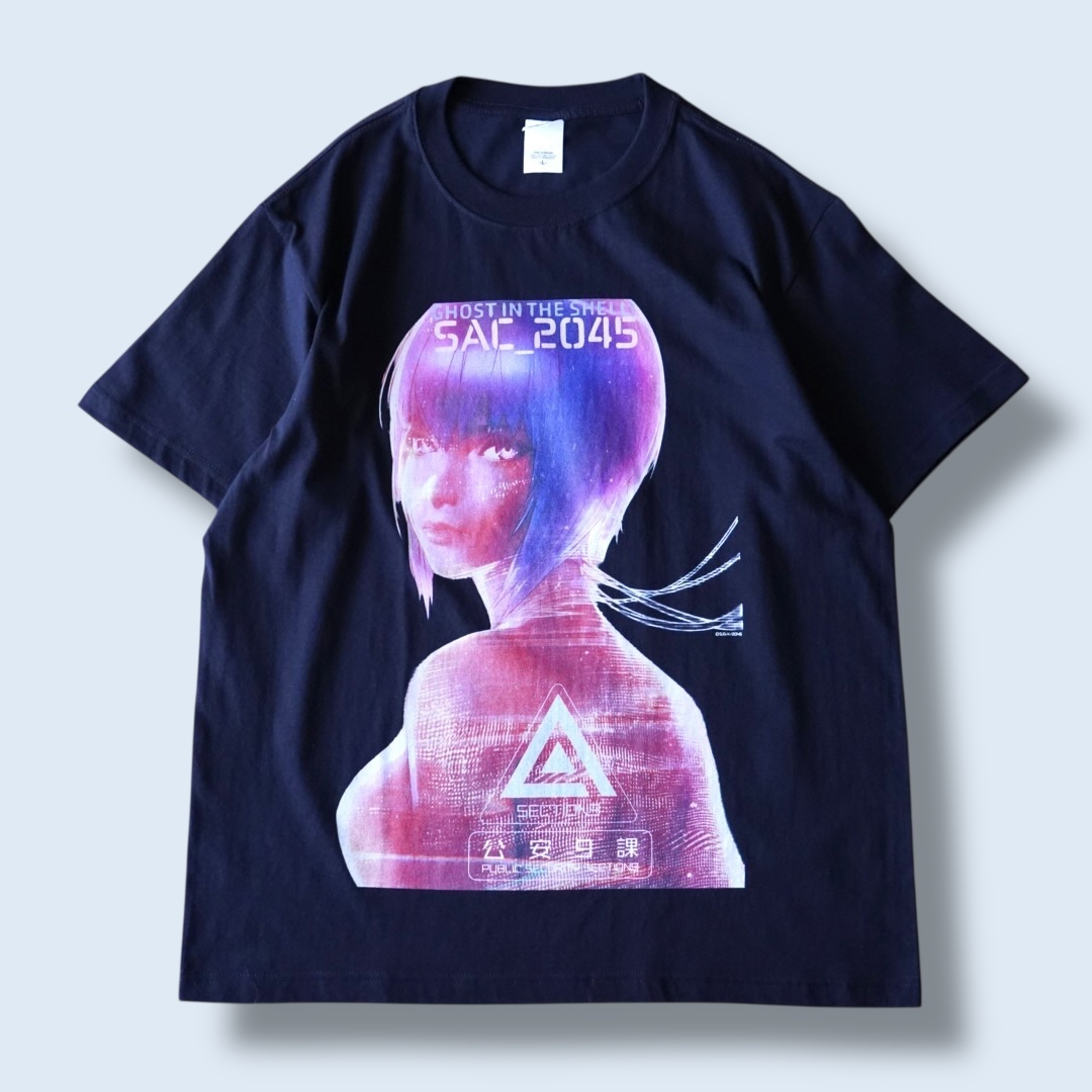 “未来版草薙素子ピン / 攻殻機動隊SAC_2045” print tee