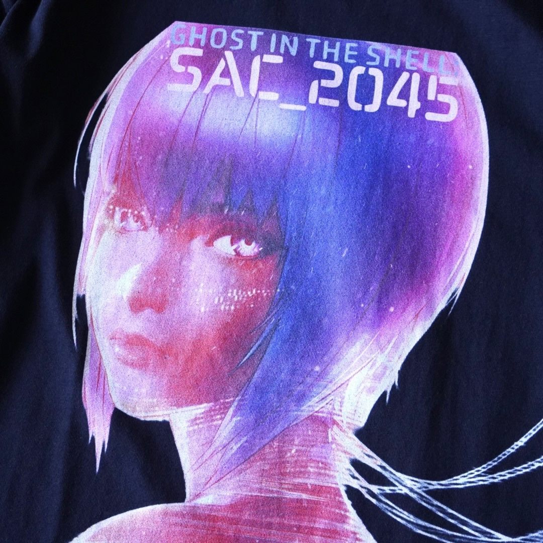 “未来版草薙素子ピン / 攻殻機動隊SAC_2045” print tee