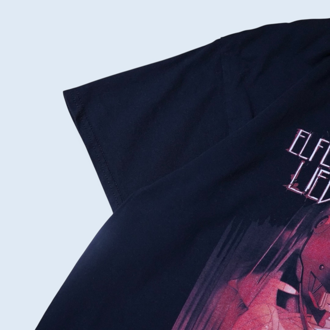 “ルーシーキービジュアル / エルフェンリート” print tee