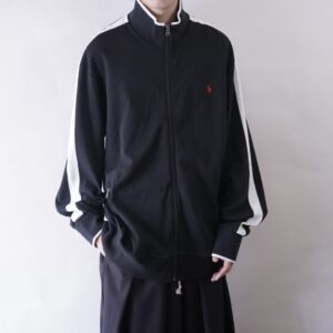 【RalphLauren】DEAD STOCK monotone sweat track jacket