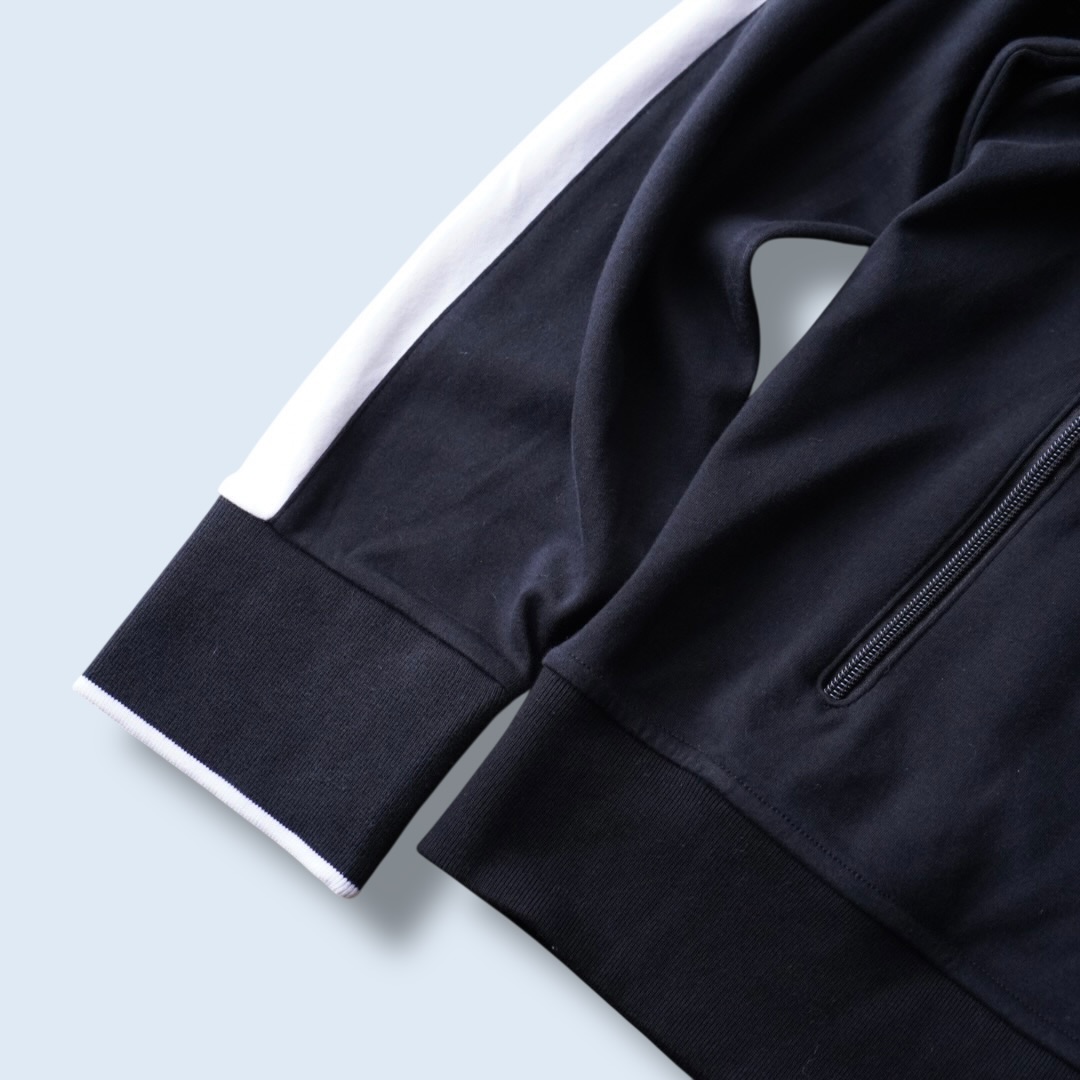 【RalphLauren】DEAD STOCK monotone sweat track jacket