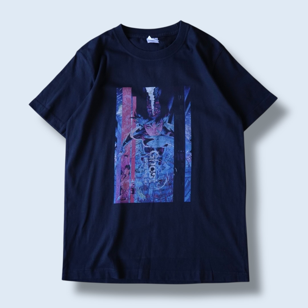 "サイバーグラ素子ピン / 攻殻機動隊" print tee