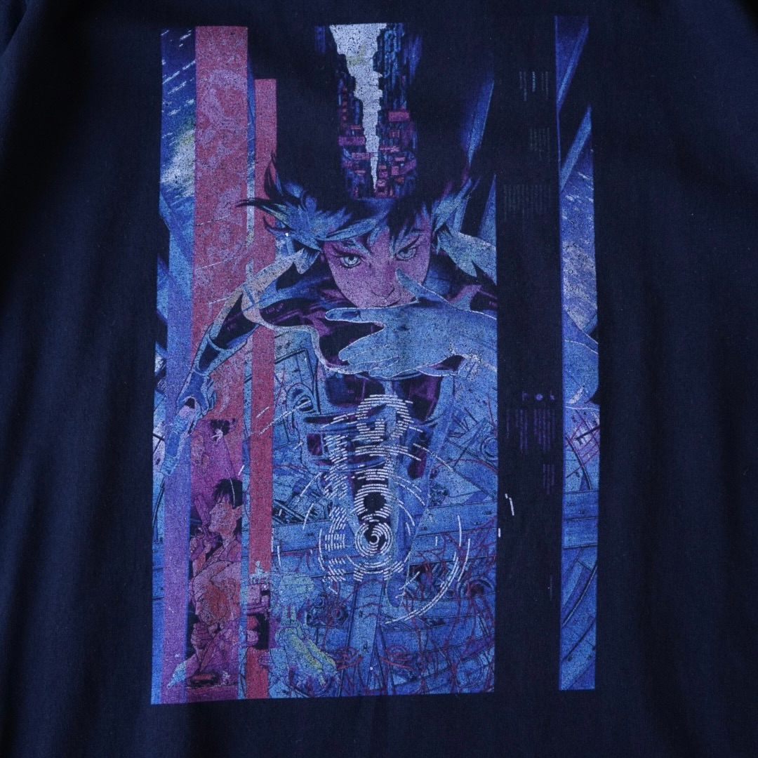 "サイバーグラ素子ピン / 攻殻機動隊" print tee
