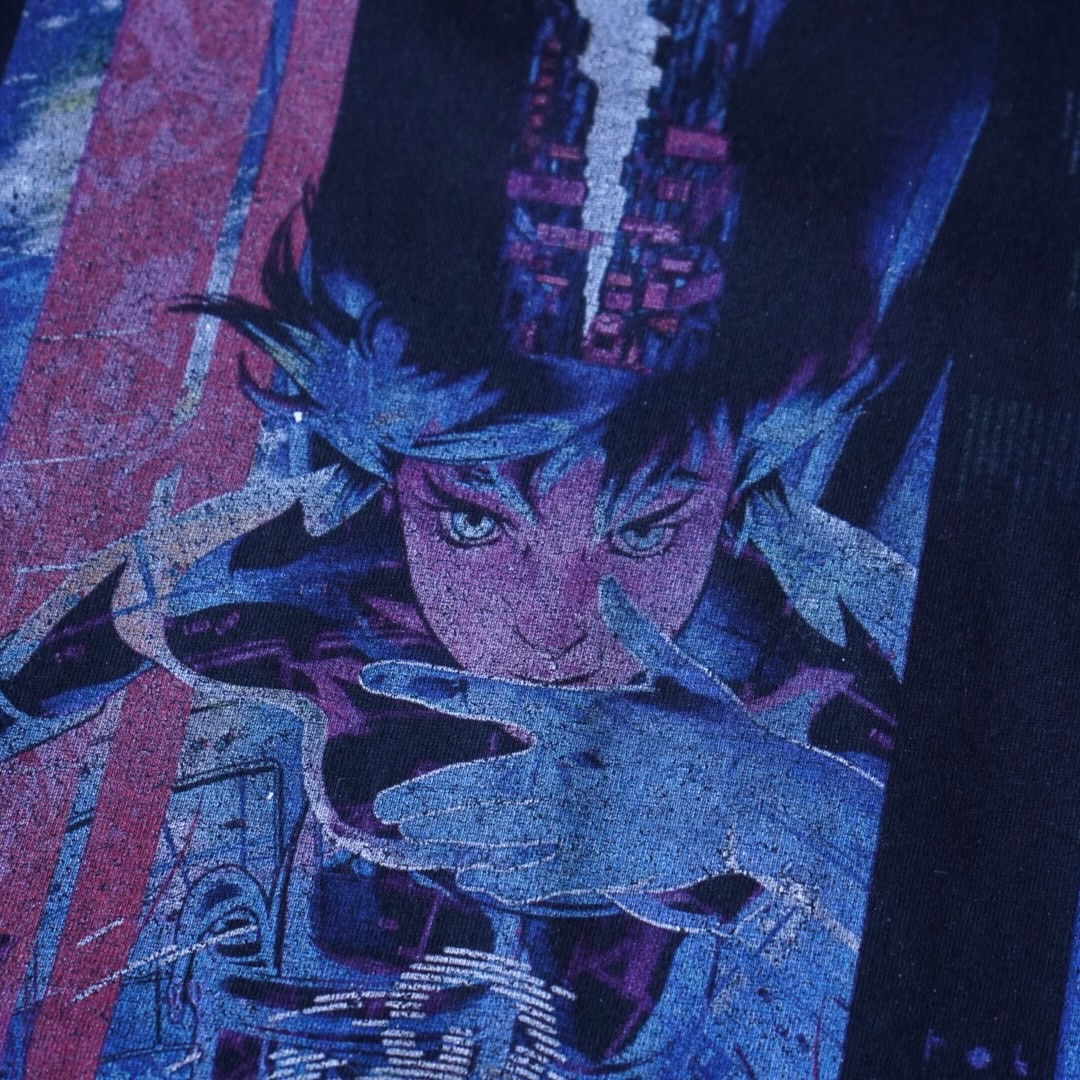 "サイバーグラ素子ピン / 攻殻機動隊" print tee