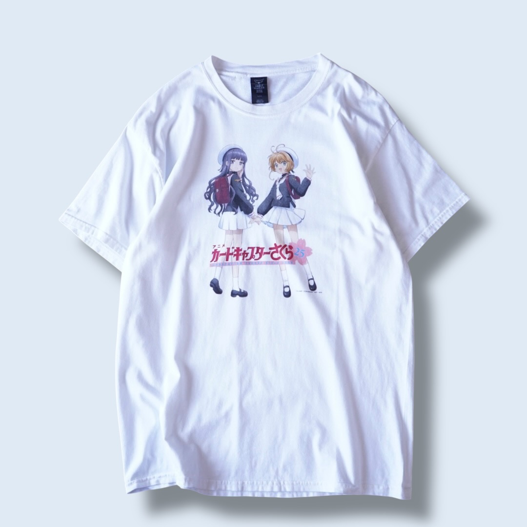 "桜と知世 / カードキャプターさくら" print tee