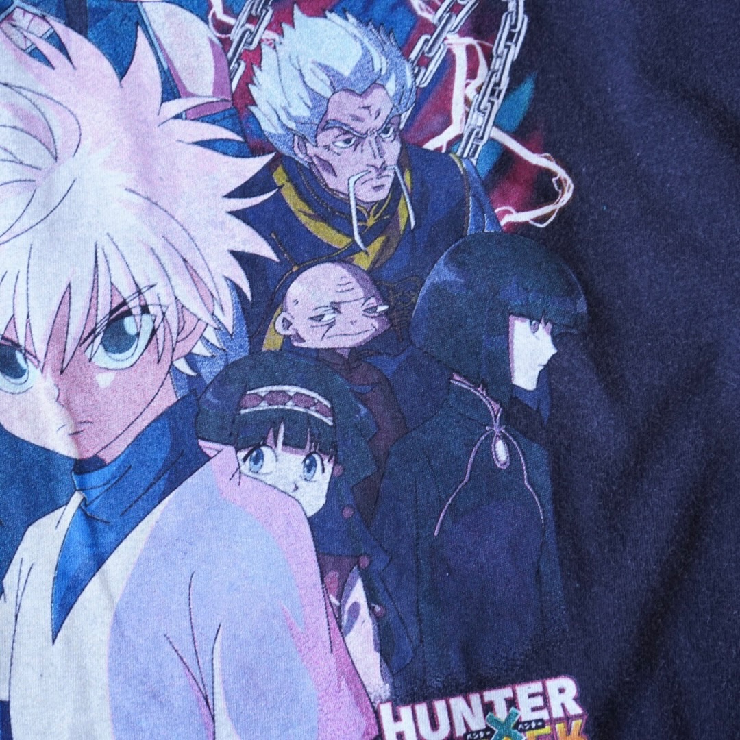 "ゾルディック家集合 / HUNTER×HUNTER" double side print tee