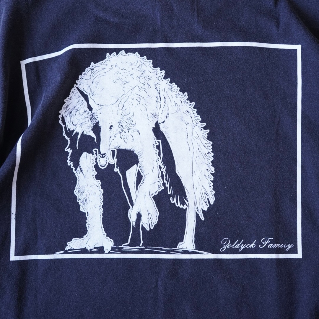 "ゾルディック家集合 / HUNTER×HUNTER" double side print tee