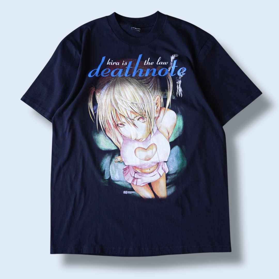"ミサミサ×ライト&L&リューク" double side print tee