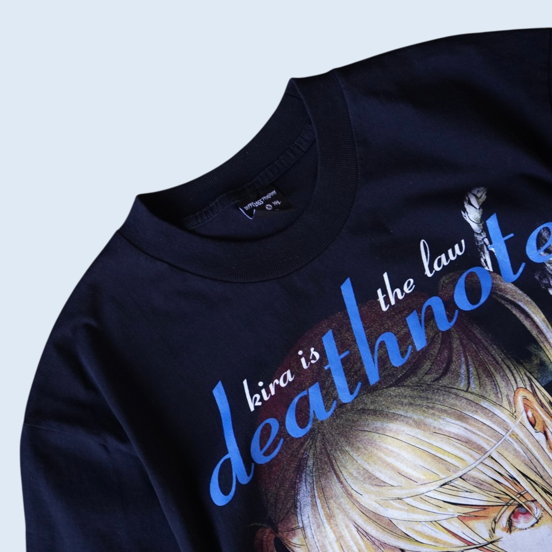 "ミサミサ×ライト&L&リューク" double side print tee