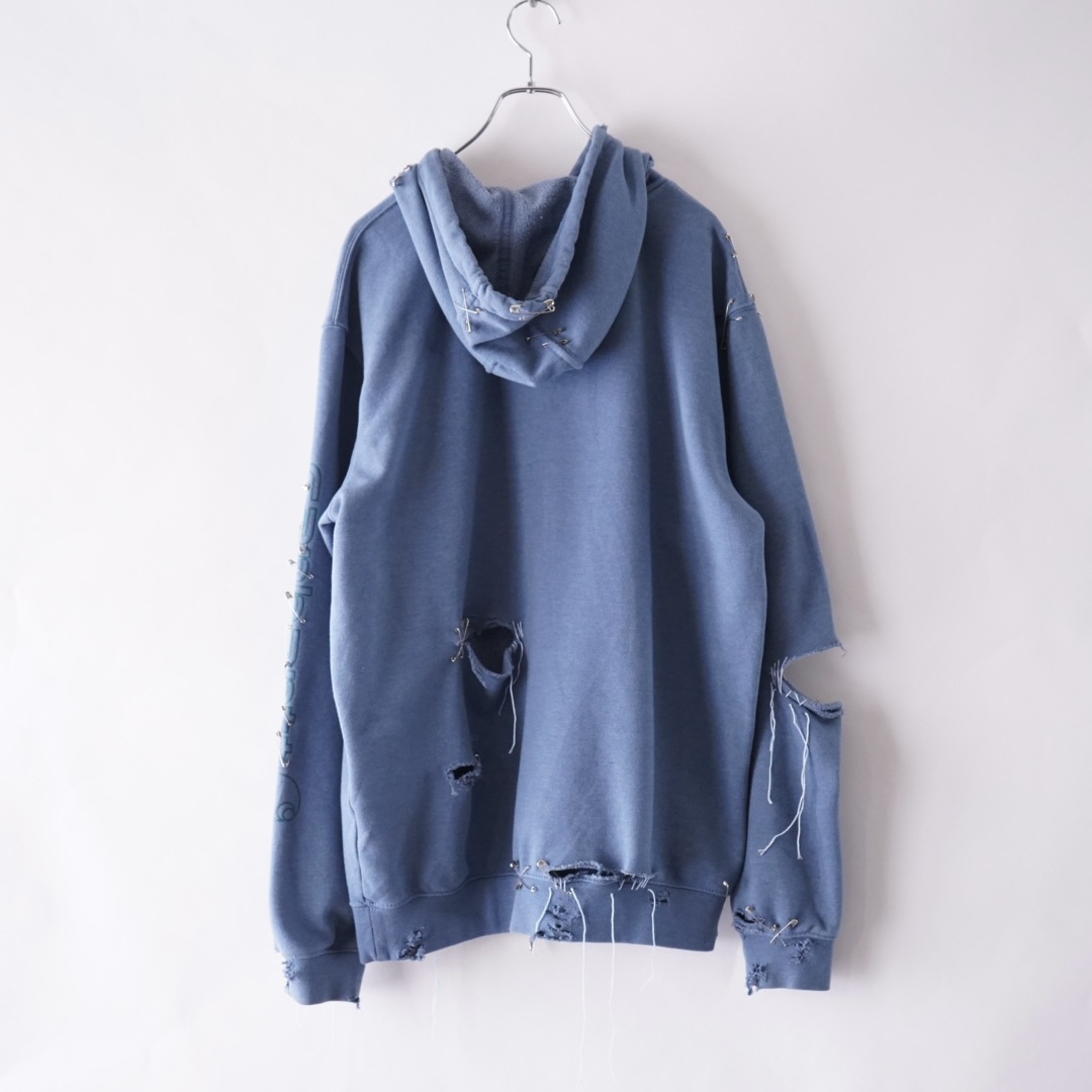 【EMBROIDERY REMAKE】"Carhartt" BORO × PUNK custom parka