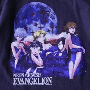 “女性限定コスモモチーフ / エヴァンゲリオン” print tee
