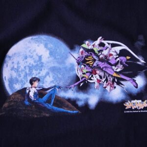 “アダムの創造パロ / エヴァンゲリオン” print tee