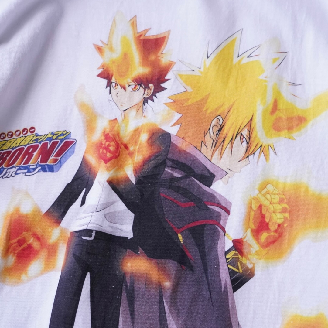 “ツナとボンゴレ一世 / 家庭教師ヒットマンREBORN!” print tee