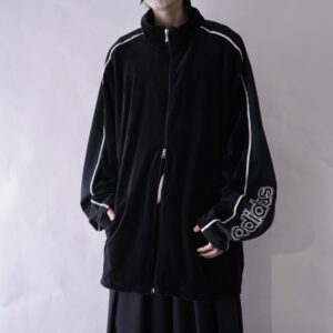 【adidas】very rare oversized velours track jacket