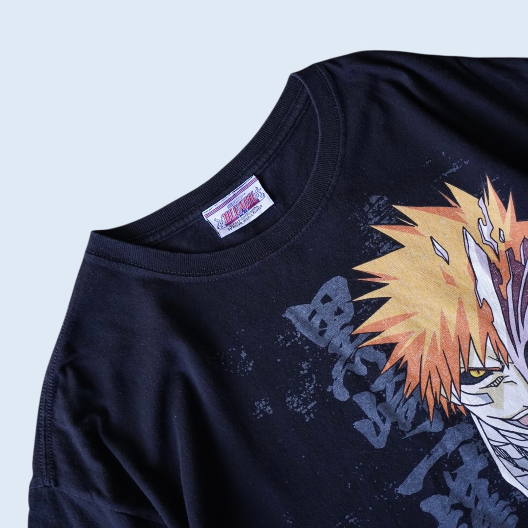 "虚化一護の当時モン / BLEACH" vintage print tee