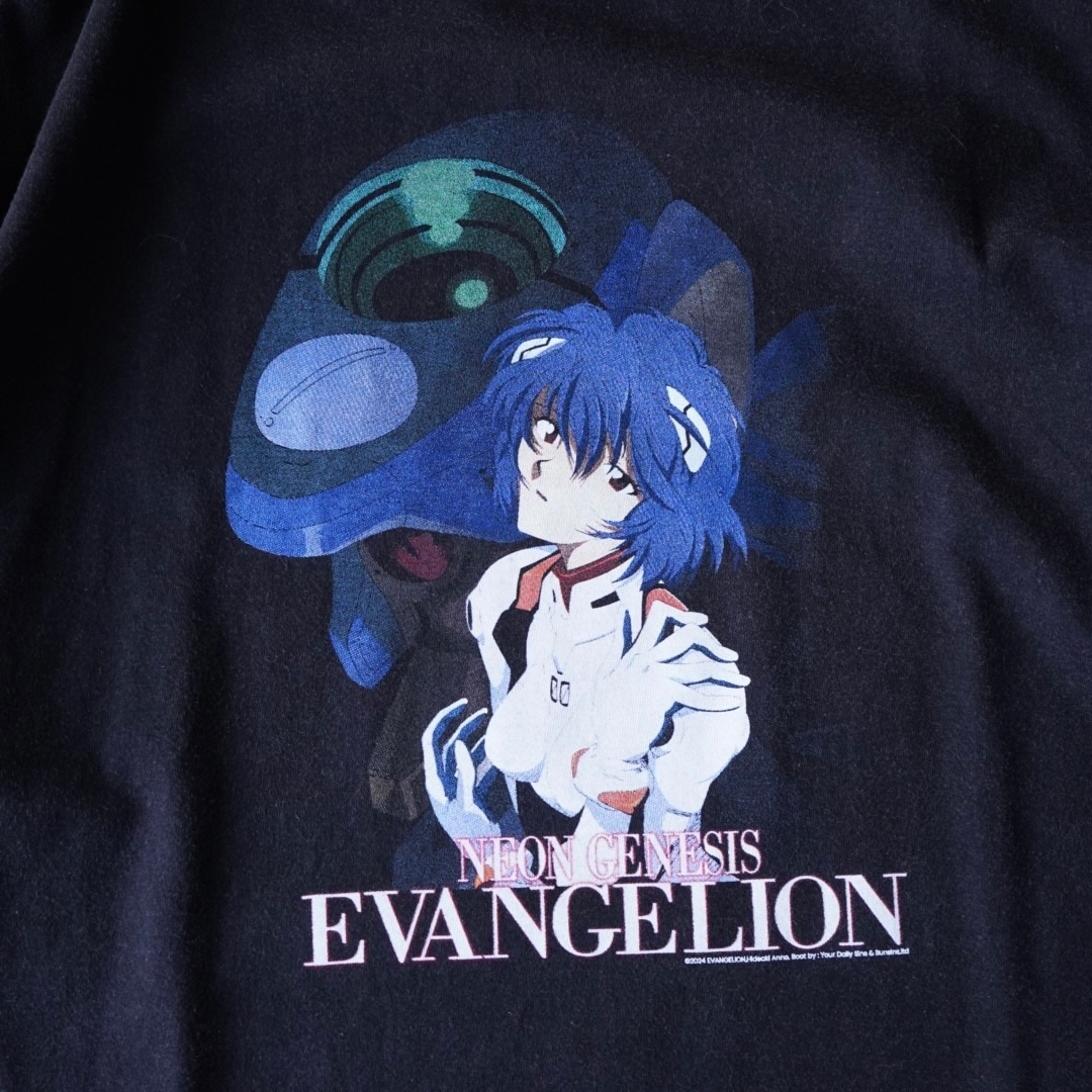 "綾波と零号機 / エヴァンゲリオン" print tee