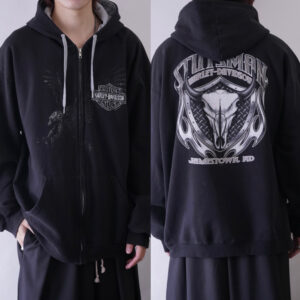 【HARLEY-DAVIDSON】monotone falcon zip parka