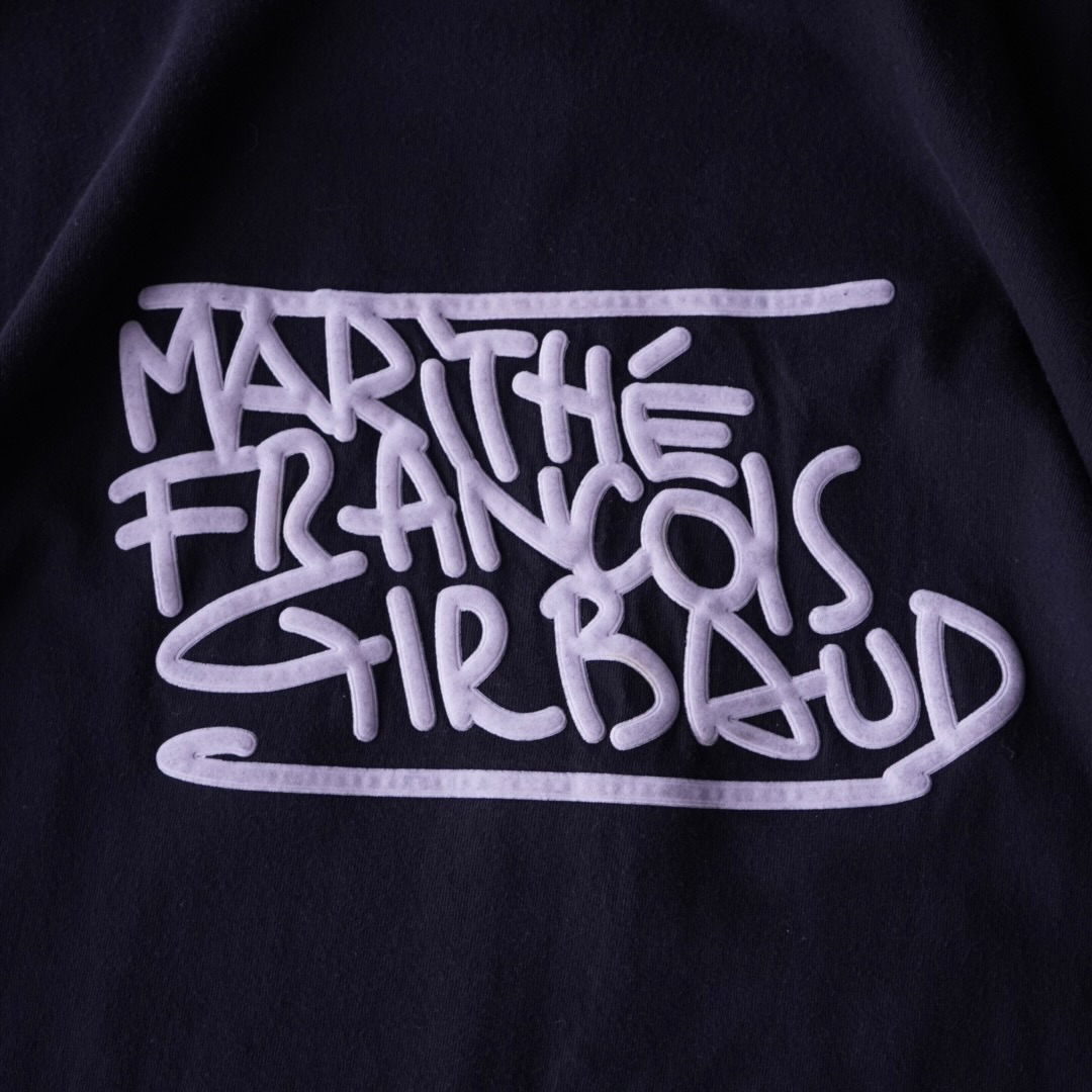 【MARITHE FRANCOIS GIRBAUD】oversized emboss logo L/S tee
