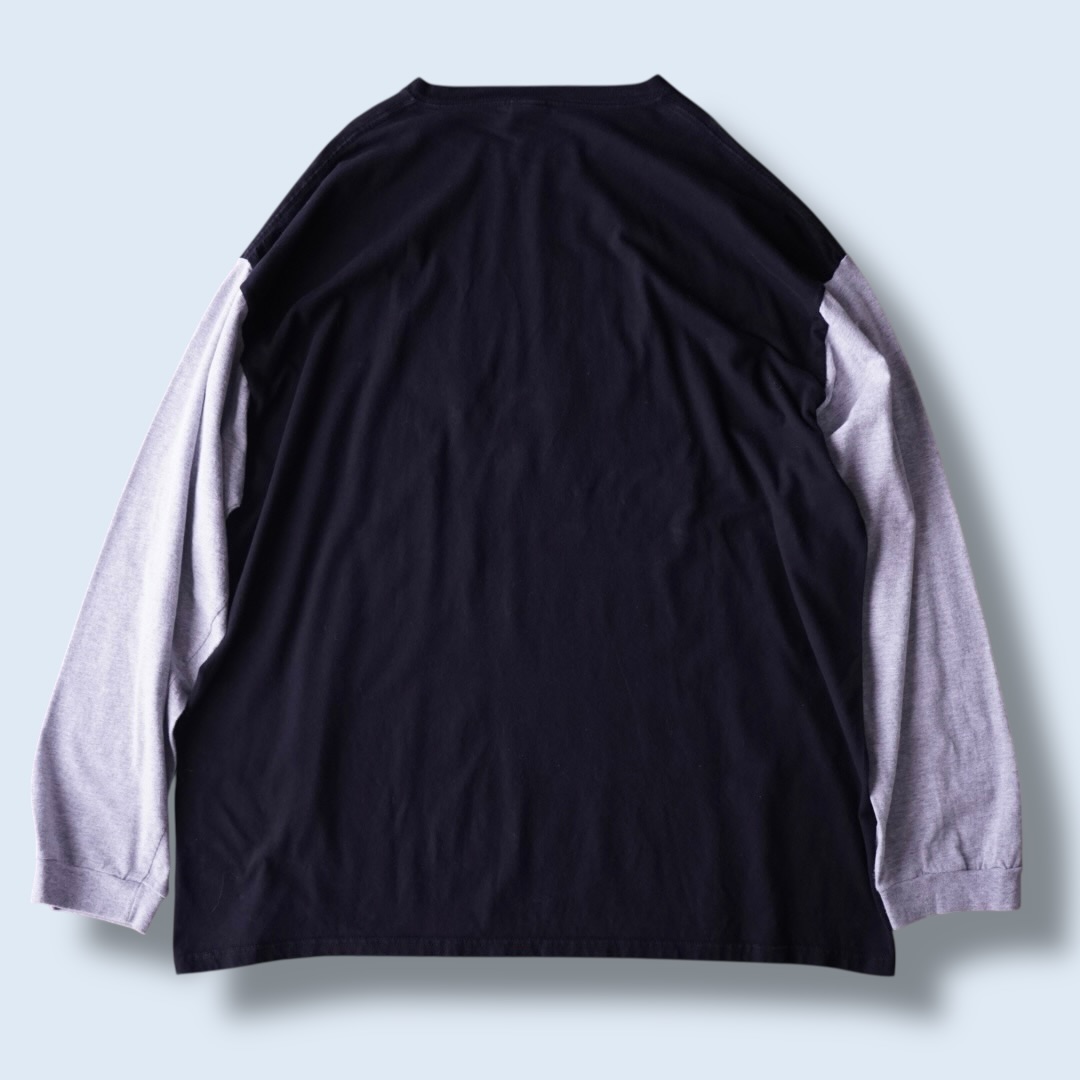 【MARITHE FRANCOIS GIRBAUD】oversized emboss logo L/S tee