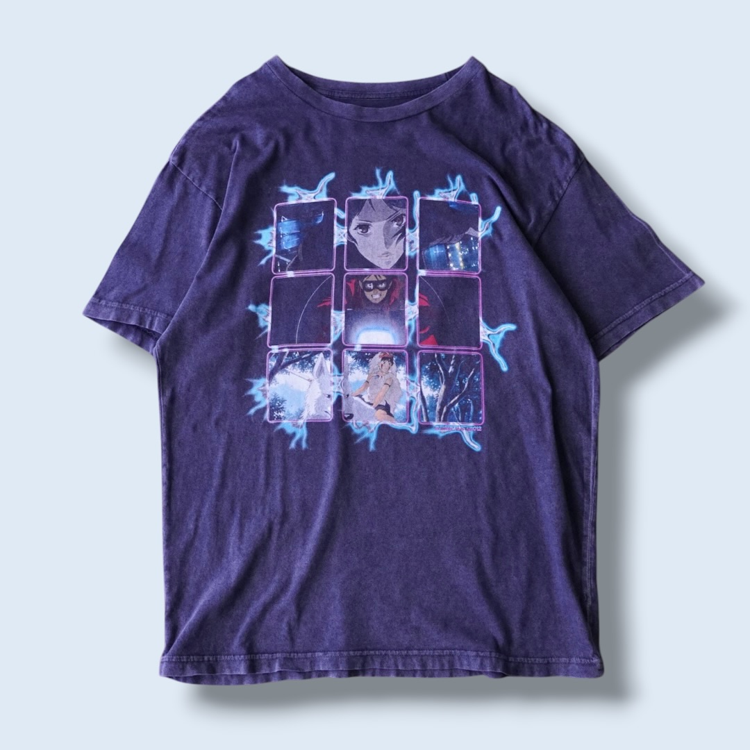 "豪華絢爛コラボコンベンション / 攻殻機動隊×AKIRA×もののけ姫" print tee