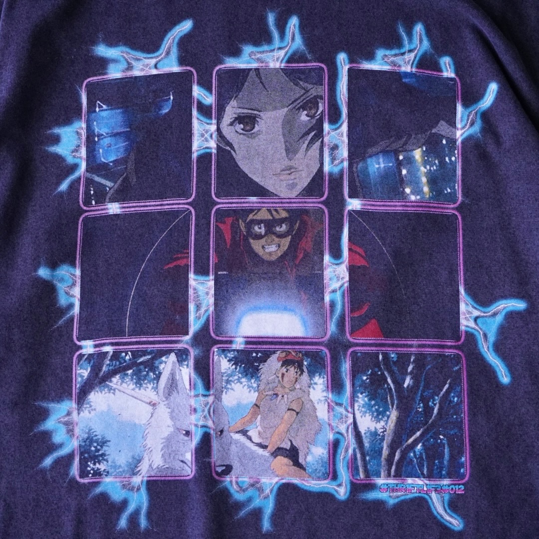 "豪華絢爛コラボコンベンション / 攻殻機動隊×AKIRA×もののけ姫" print tee