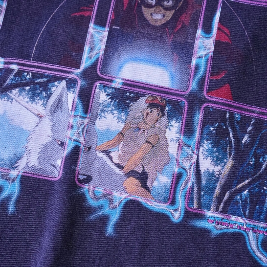 "豪華絢爛コラボコンベンション / 攻殻機動隊×AKIRA×もののけ姫" print tee