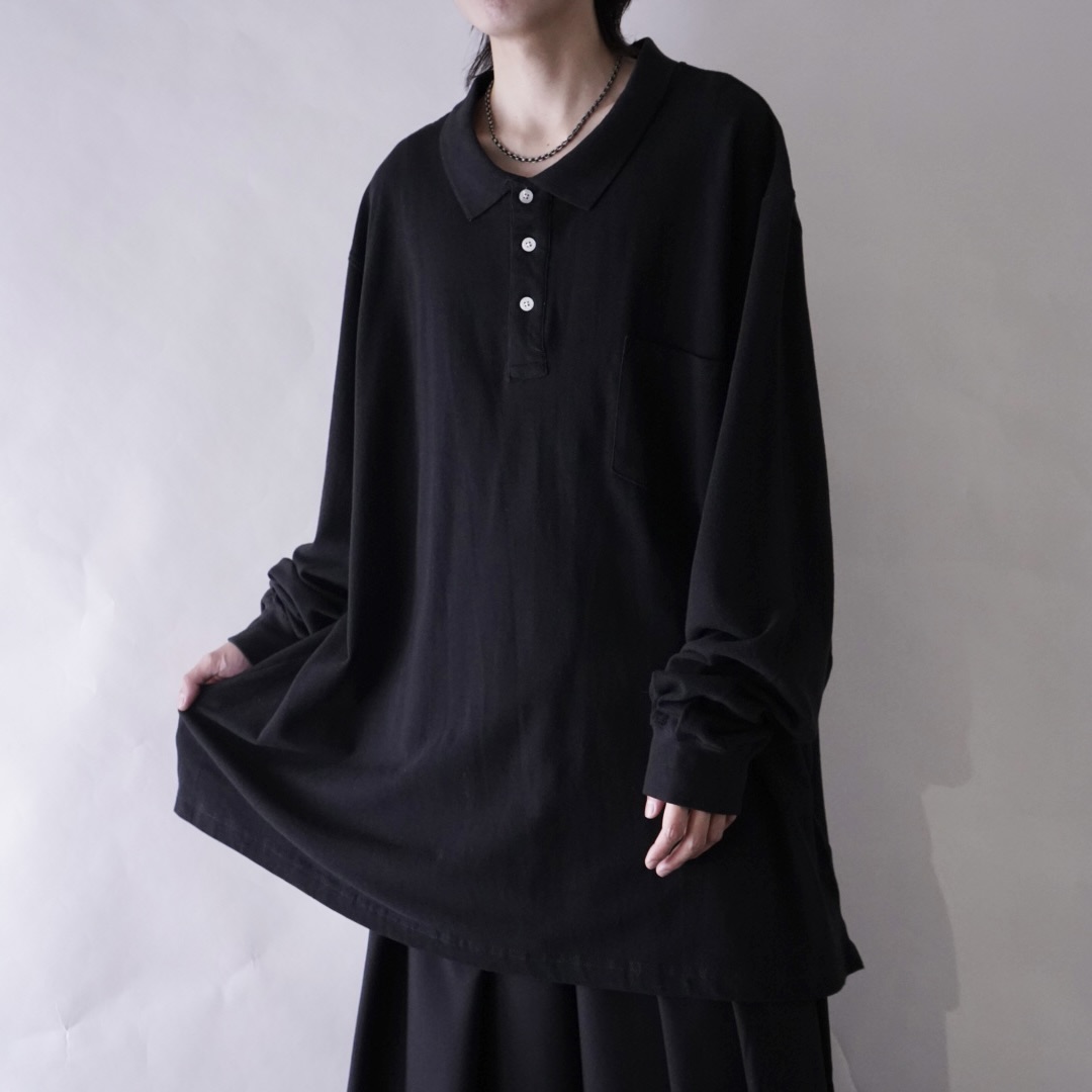 【KING SIZE】monster oversized polo shirt