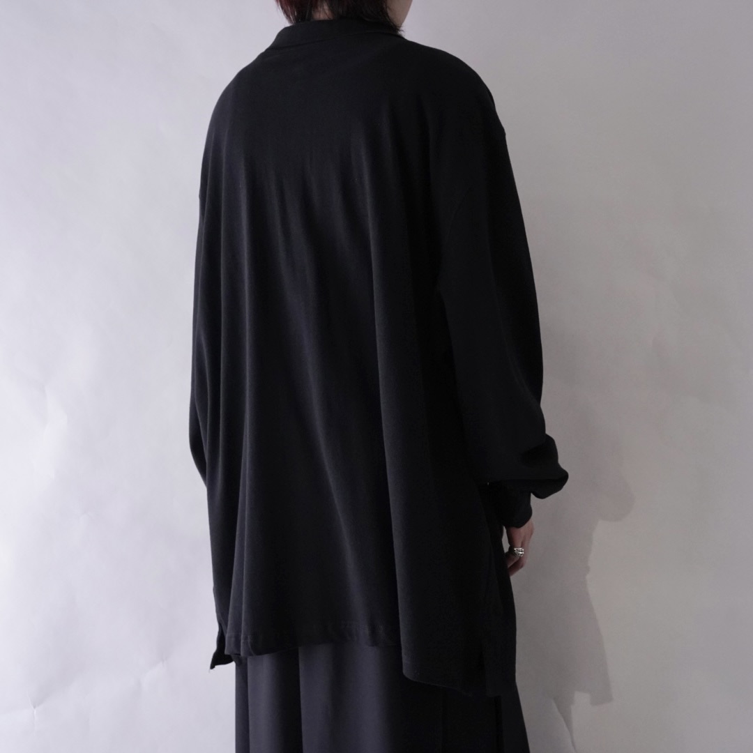 【KING SIZE】monster oversized polo shirt