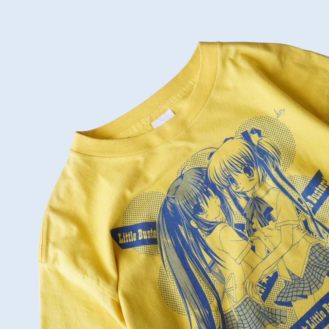 "鈴&小毬 / リトルバスターズ!" official print tee