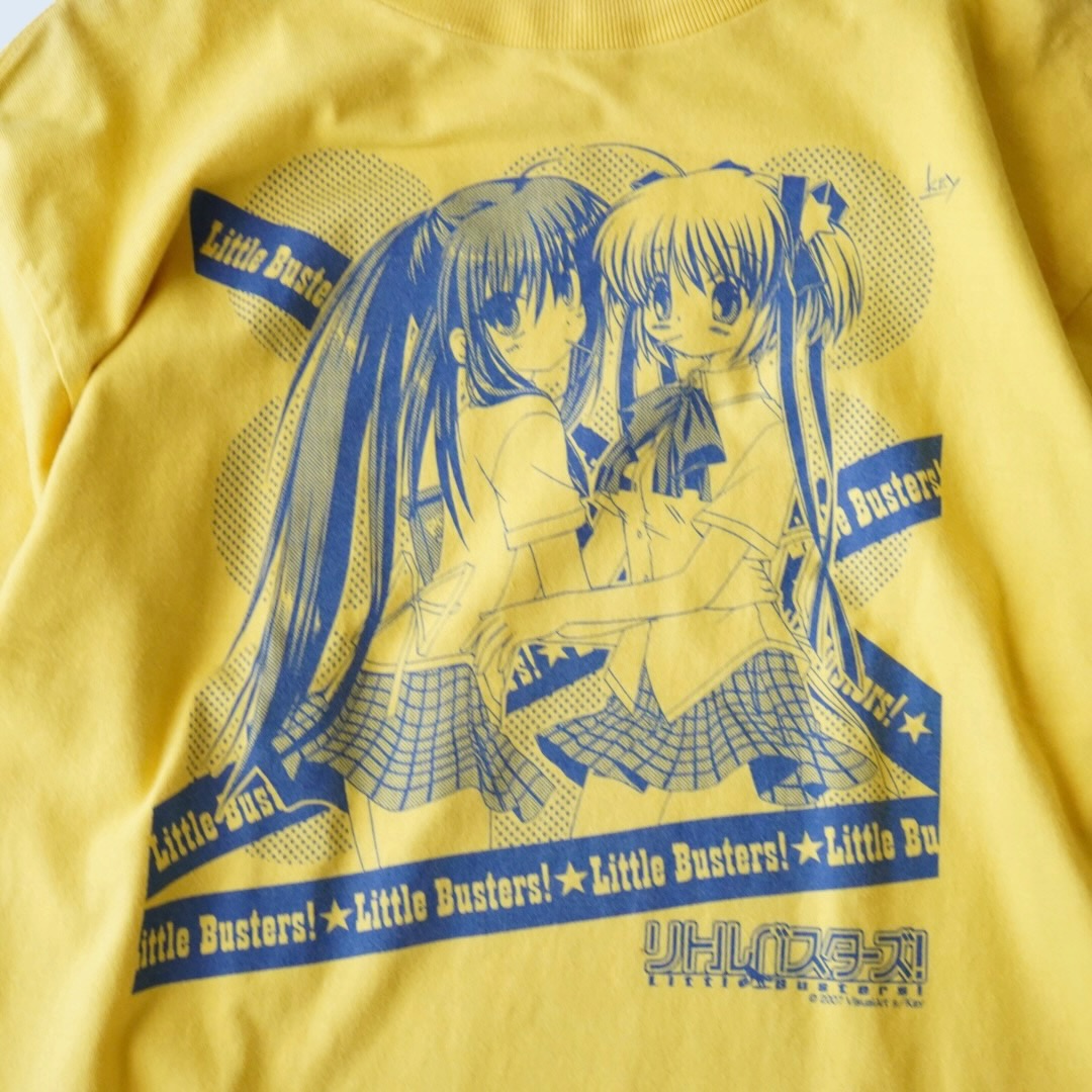 "鈴&小毬 / リトルバスターズ!" official print tee