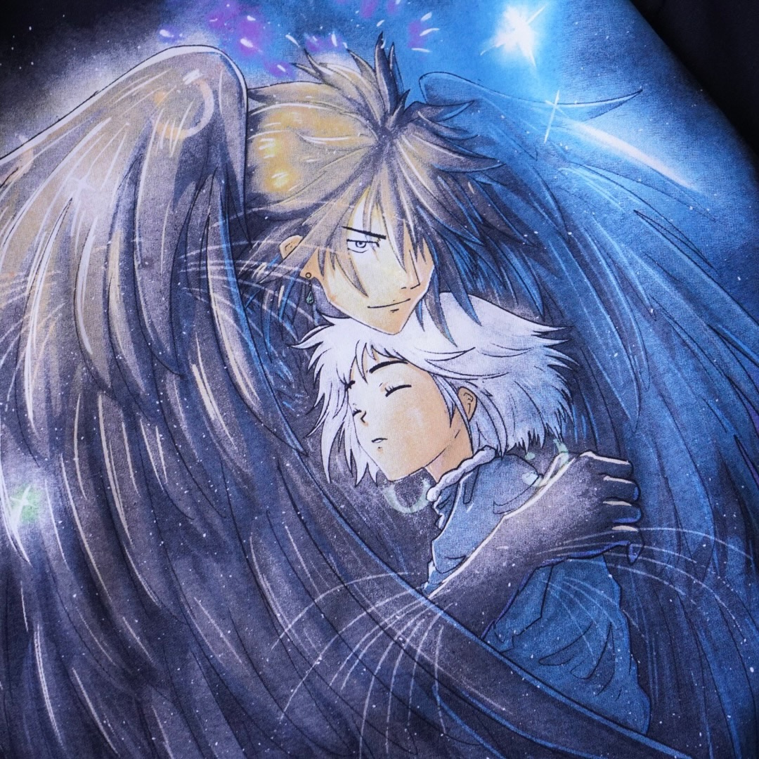 "大判珍品グラ / ハウルの動く城" print tee