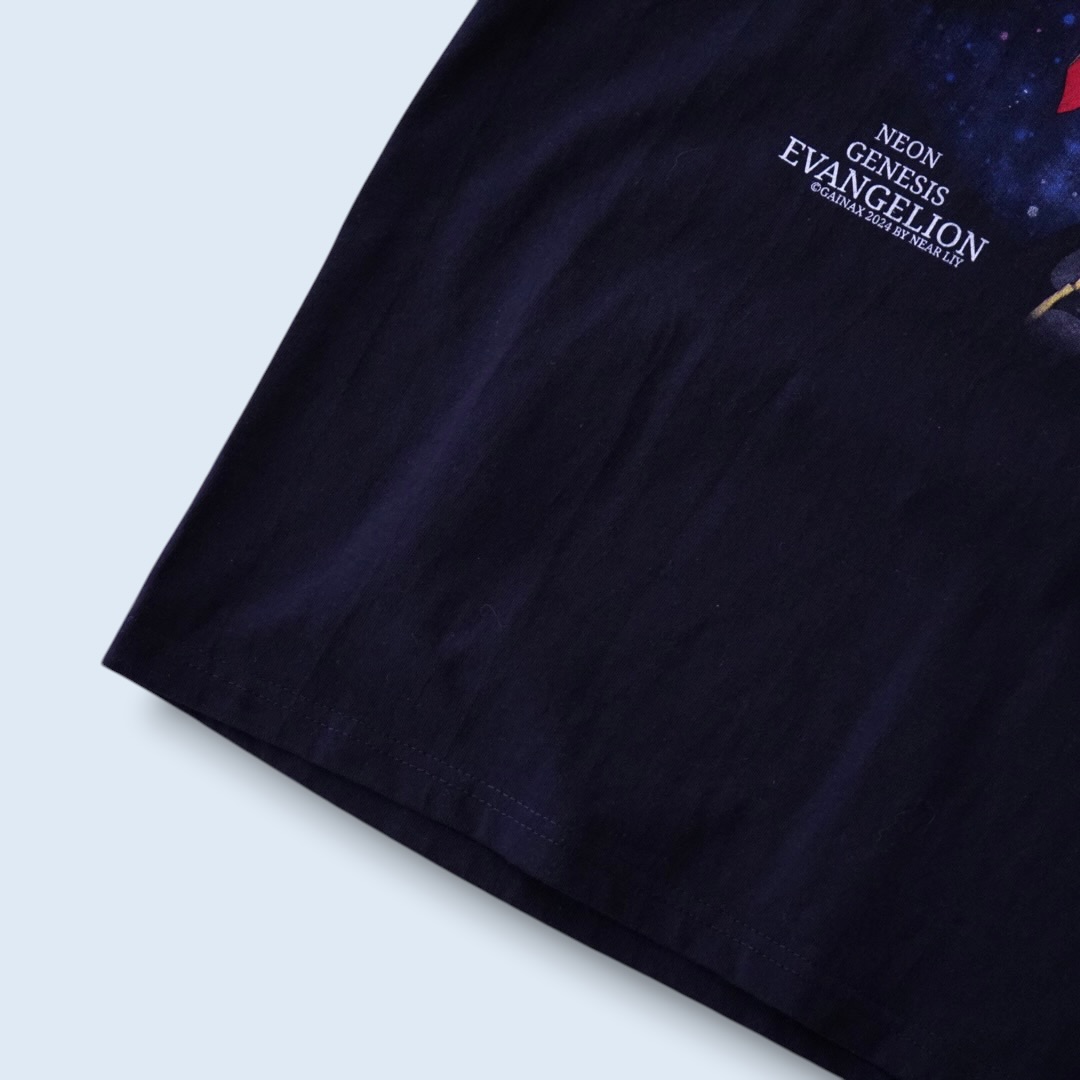 "ミサトさんピン/ エヴァンゲリオン" print tee