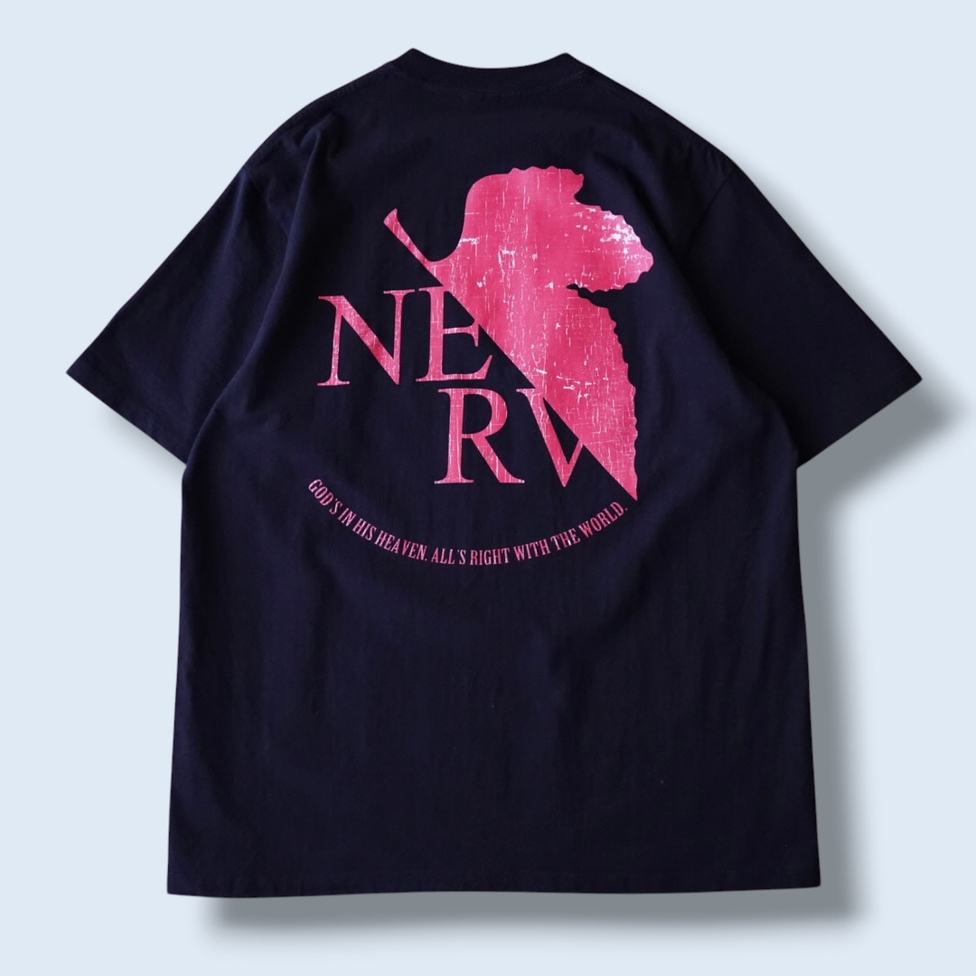 "ミサトさんピン/ エヴァンゲリオン" print tee