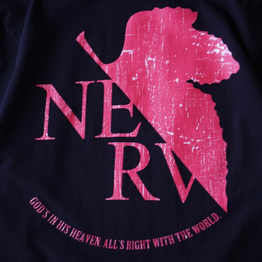 "ミサトさんピン/ エヴァンゲリオン" print tee